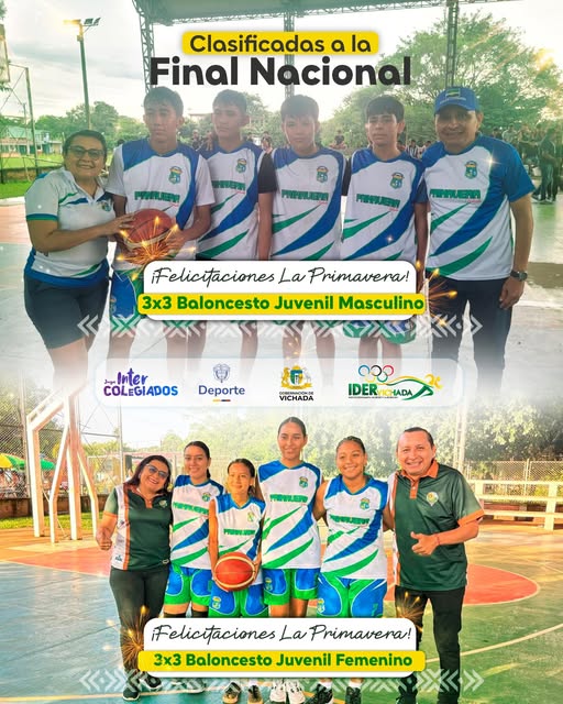 Estudiantes de Vichada listos para los Juegos Intercolegiados Regional Amazonía 2025 en Puerto Carreño