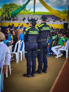 La Policía Vichada garantizó seguridad y convivencia durante el evento