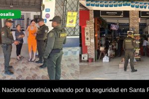 Compromiso de la Policía Nacional con la seguridad y convivencia ciudadana en Santa Rosalía.