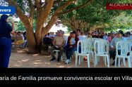 Funcionarios de la Comisaría de Familia realizan jornada preventiva en la Institución Educativa Rural Villa María en La Primavera, Vichada.