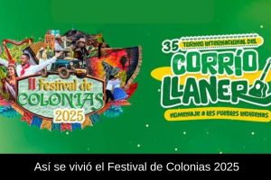 Así se vivió el Festival de Colonias 2025